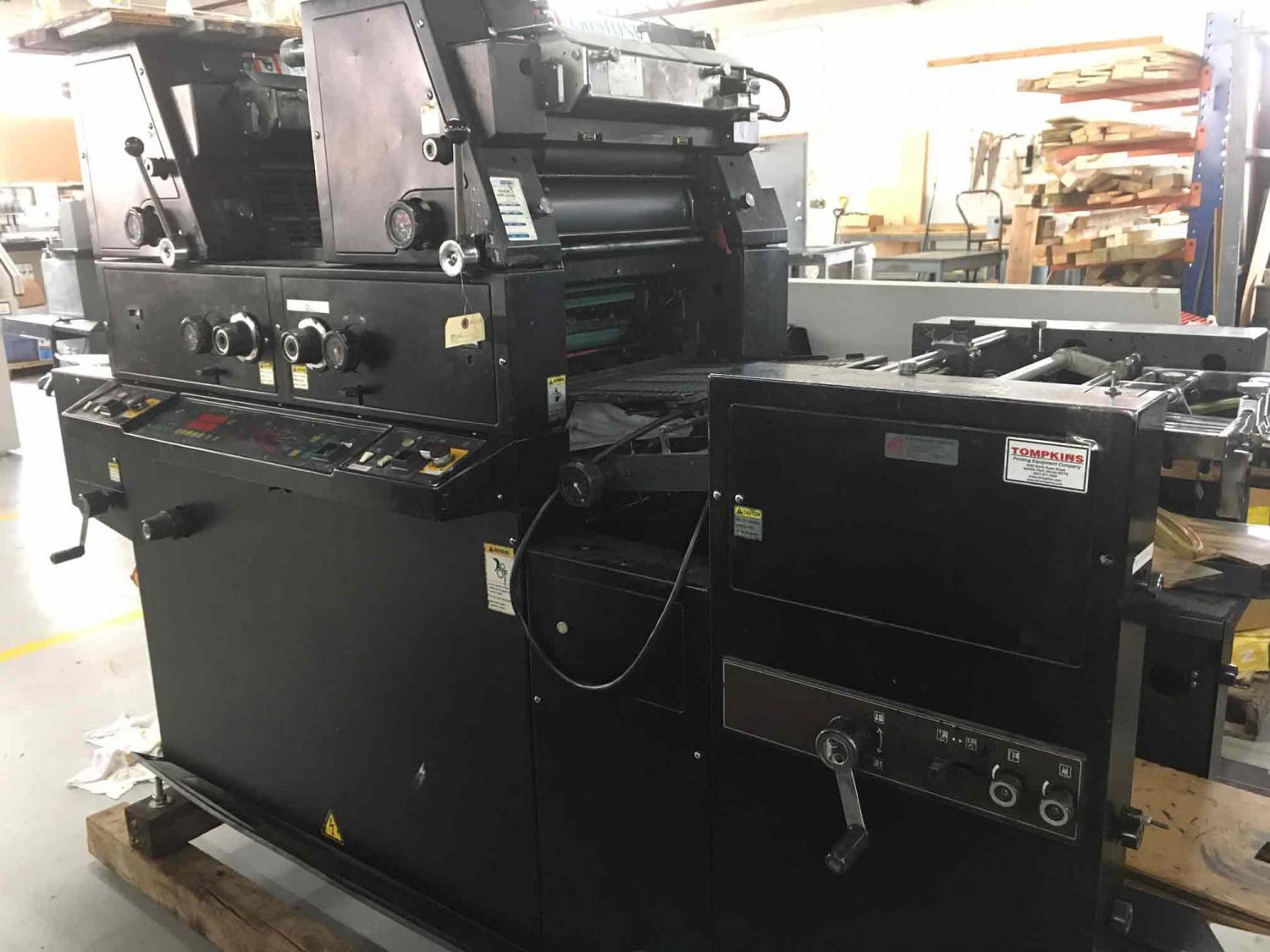 AB Dick 9995 Two Tower Offset Press